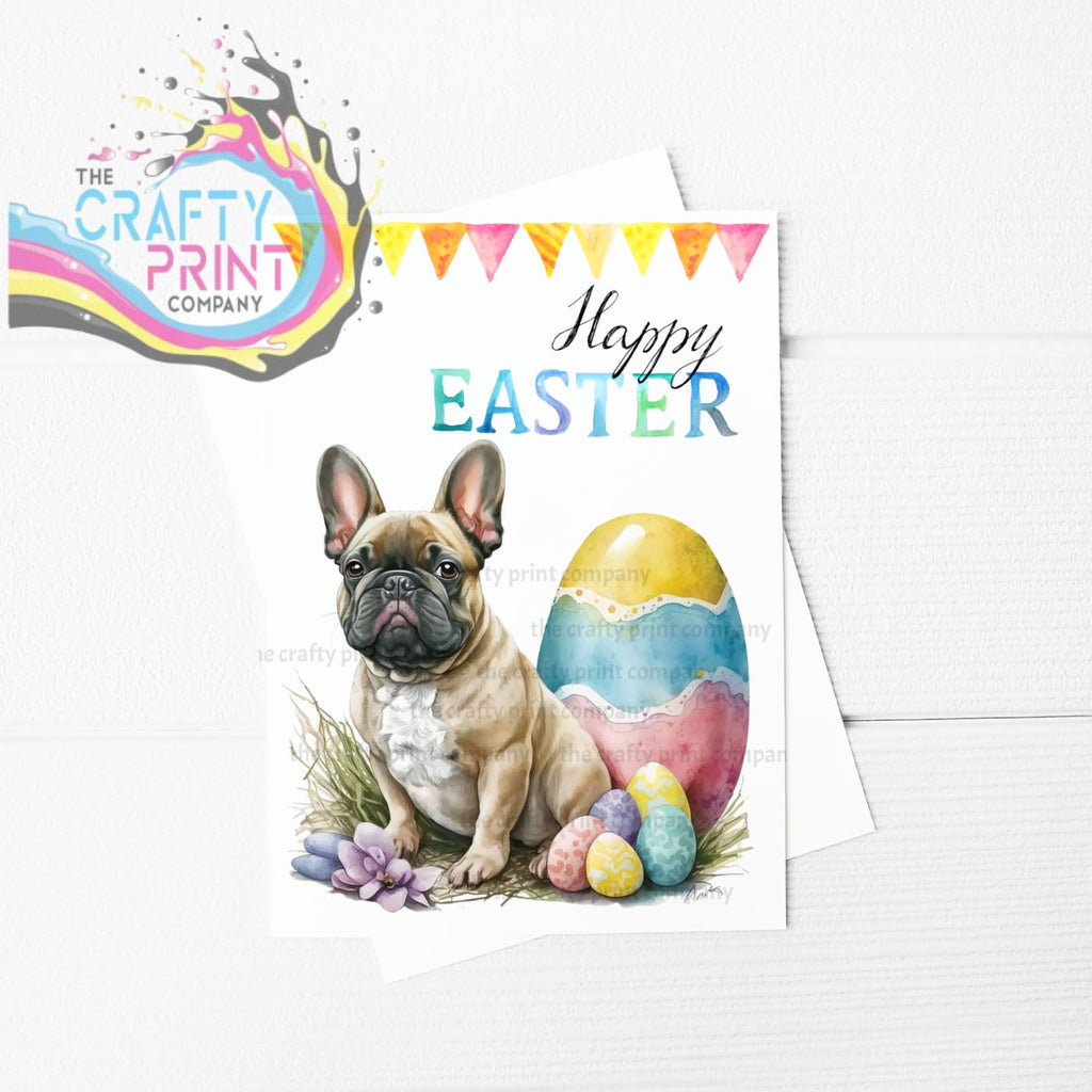 Happy easter french bulldog 2025