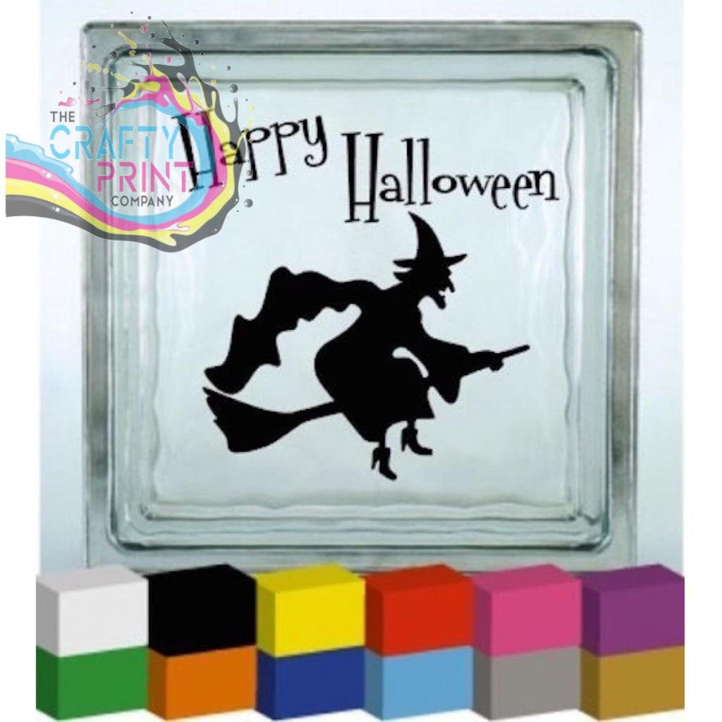 Happy Halloween Vinyl Decal Sticker - Decorative Stickers