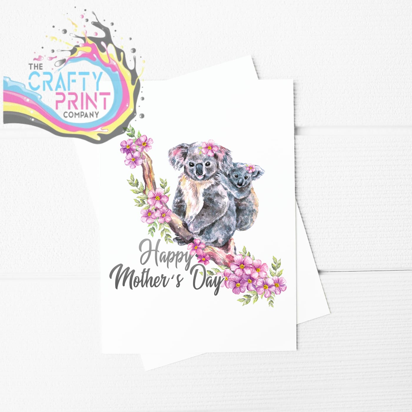 Happy Mother’s Day Koala A5 Card & Envelope - Greeting Note