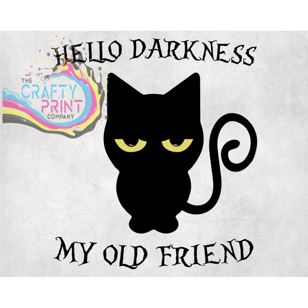 Hello Darkness My Old Friend T-shirt - Shirts & Tops
