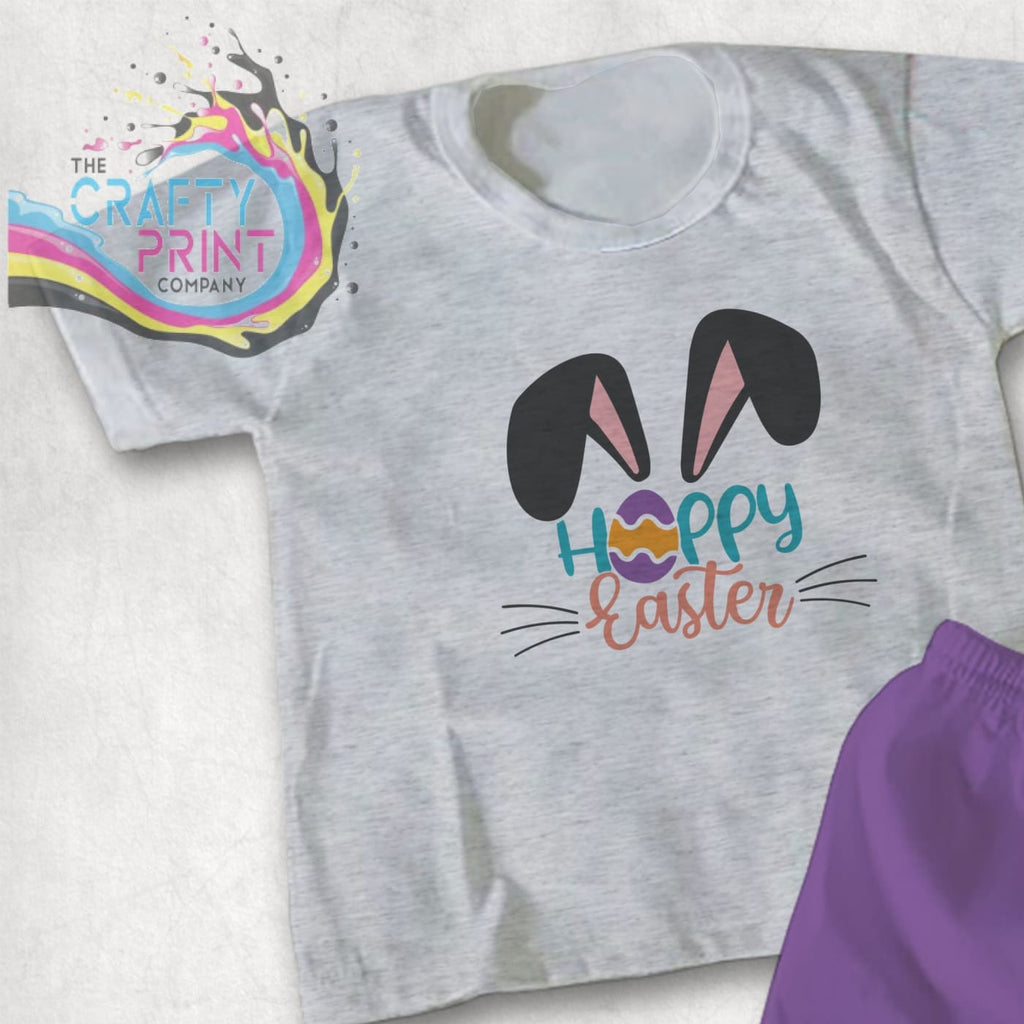 Hoppy Easter T-shirt - Grey Shirts & Tops