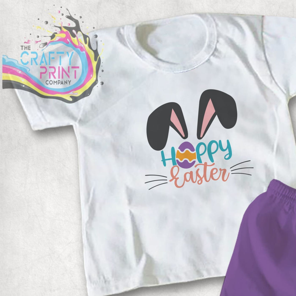 Hoppy Easter T-shirt - White Shirts & Tops