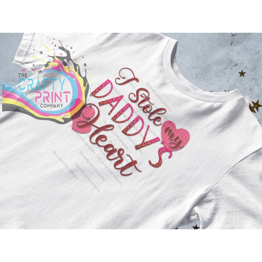I stole my Daddy’s Heart Children’s T-shirt - Shirts & Tops