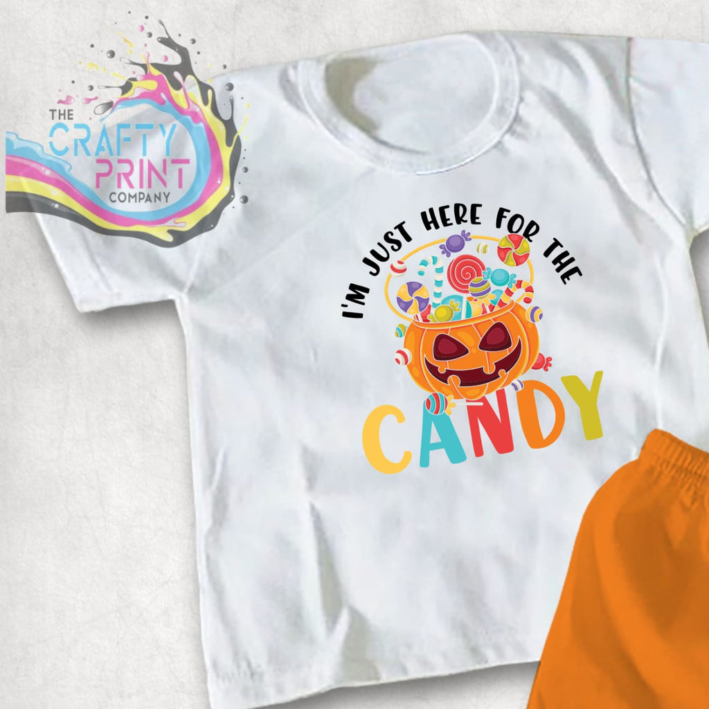 I’m just here for the Candy T-shirt - Shirts & Tops