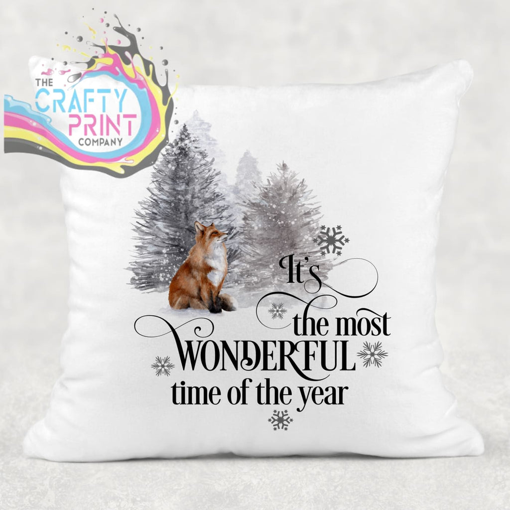 It’s the most wonderful time of Year Fox Cushion - Chair &