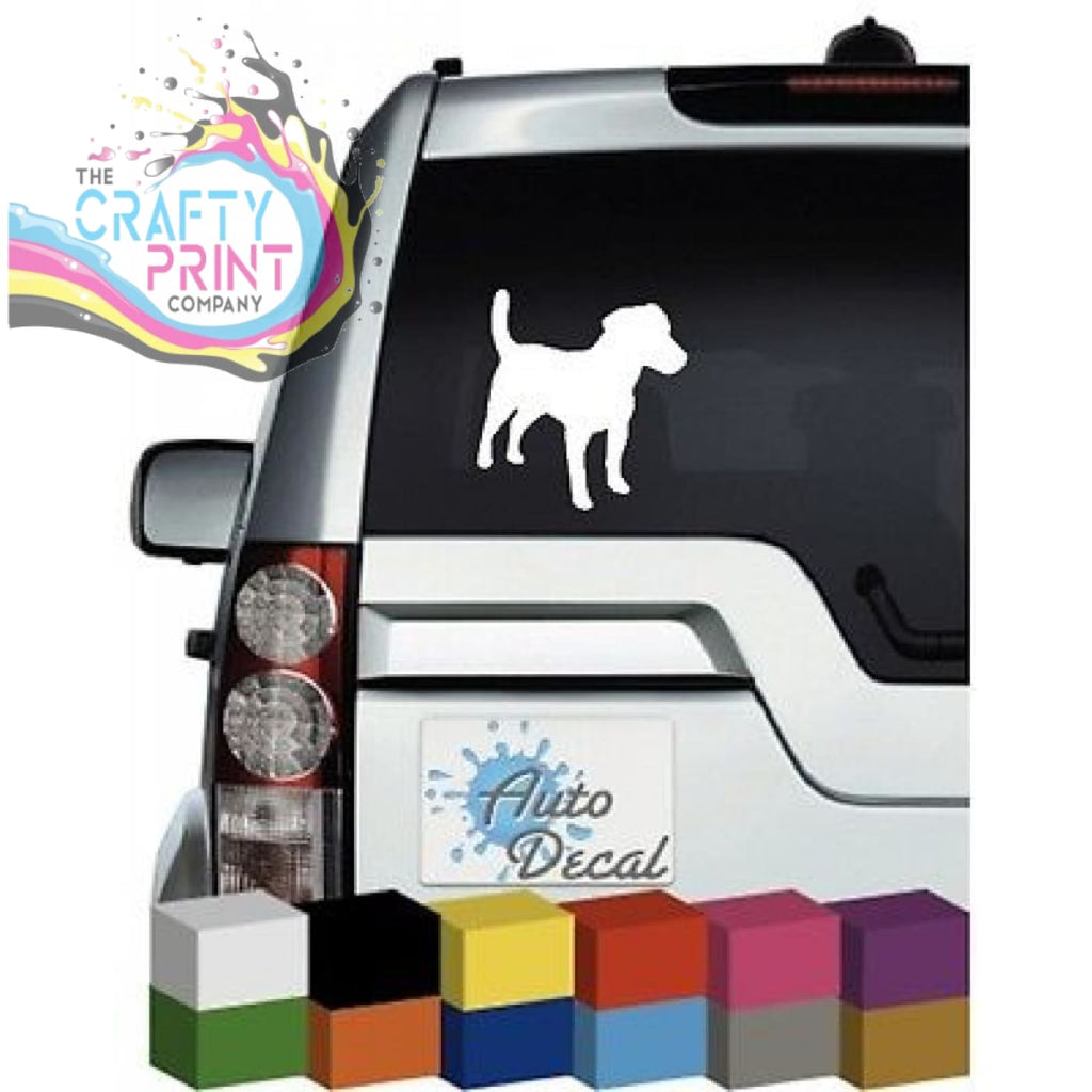 Jack Russell Dog Car Sticker - Bumper Stickers