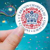 King Charles III Coronation Logo Printed Sticker