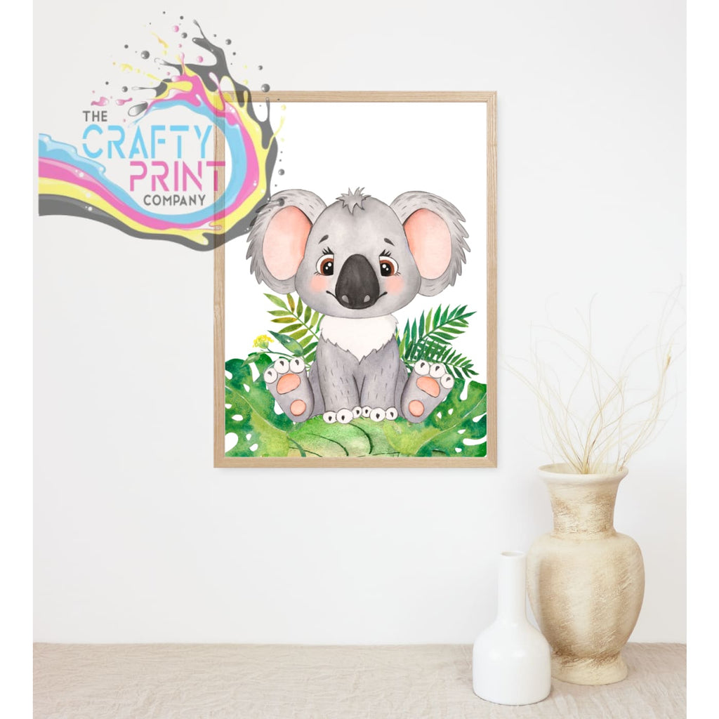 Koala Baby Animal Print - Posters Prints & Visual Artwork