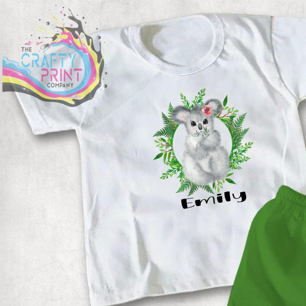 Koala Personalised Children’s T-shirt - Girl - Shirts & Tops