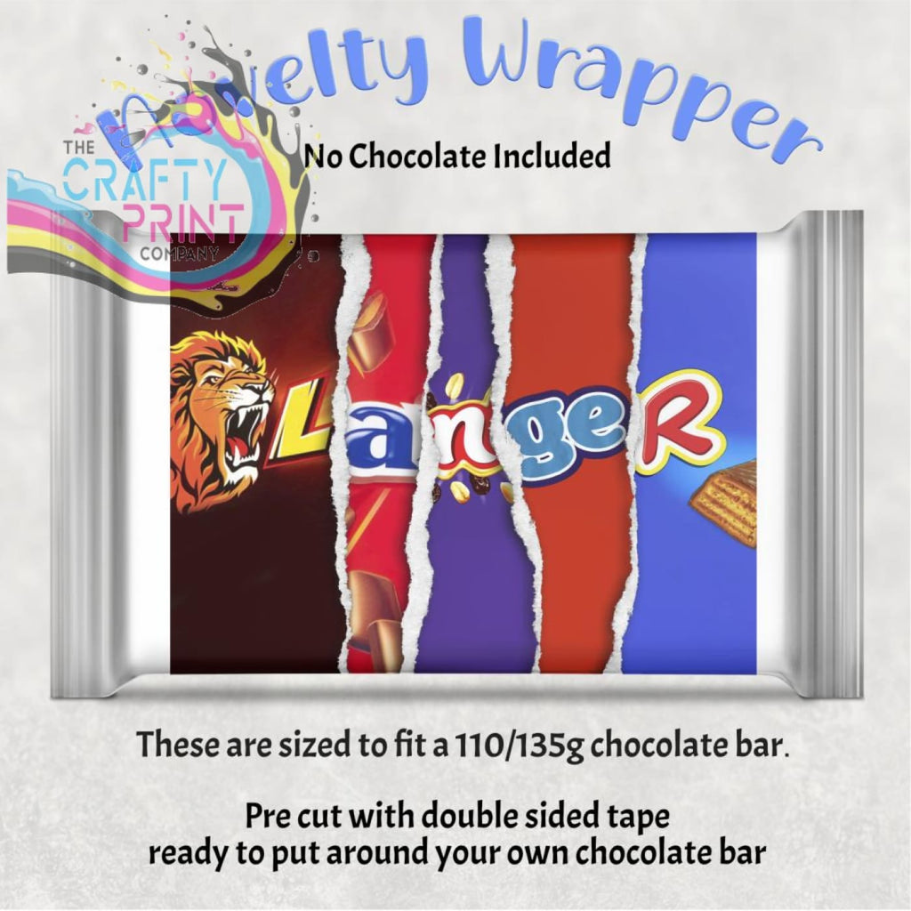 Langer Chocolate Bar Wrapper - Gift Wrapping