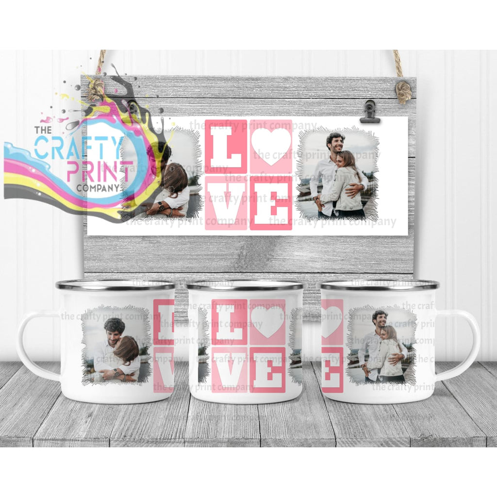 Love Photos Mug - Enamel - Mugs