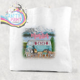 Making memories one campsite at a time Cotton Tote Bag