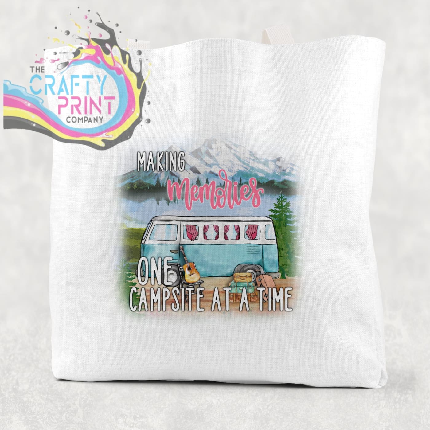 Making memories one campsite at a time Cotton Tote Bag