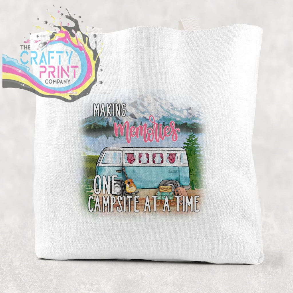 Making memories one campsite at a time Cotton Tote Bag