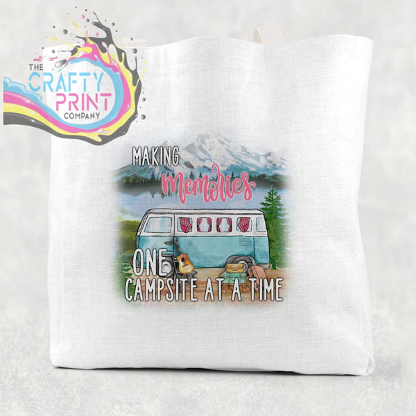 Making memories one campsite at a time Cotton Tote Bag