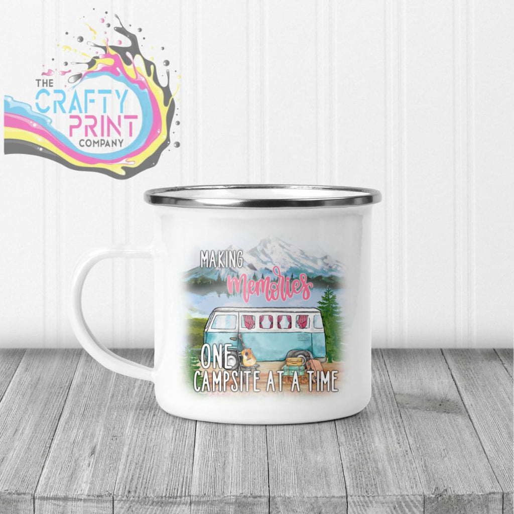 Making memories one campsite at a time Mug - Enamel - Mugs