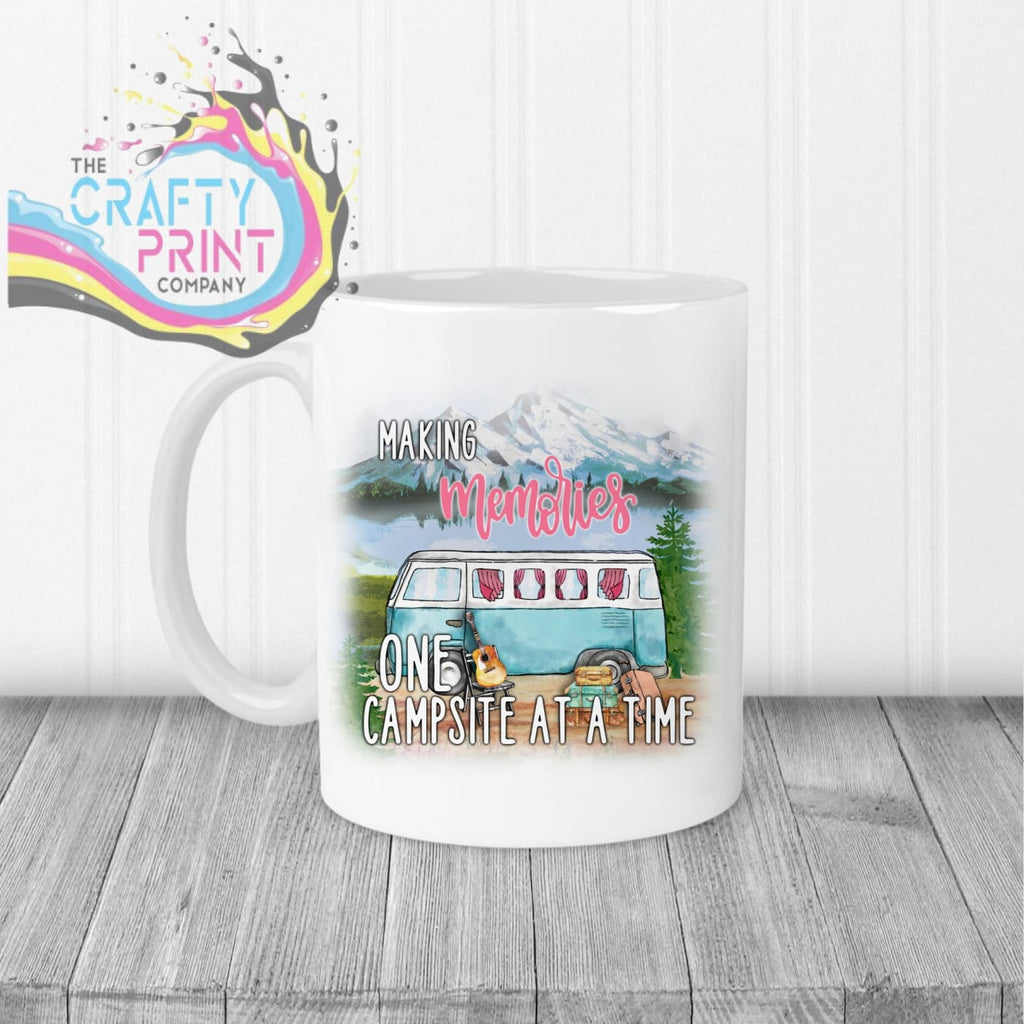Making memories one campsite at a time Mug - White Handle &