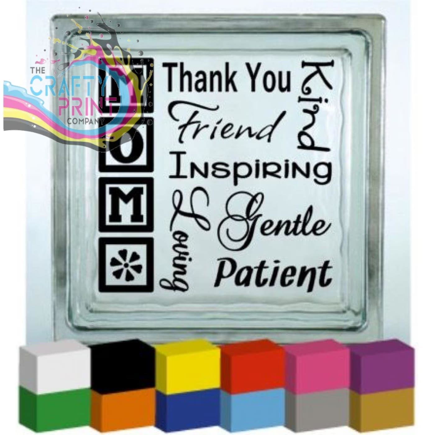 Mom Wording Vinyl Decal Sticker - Decorative Stickers