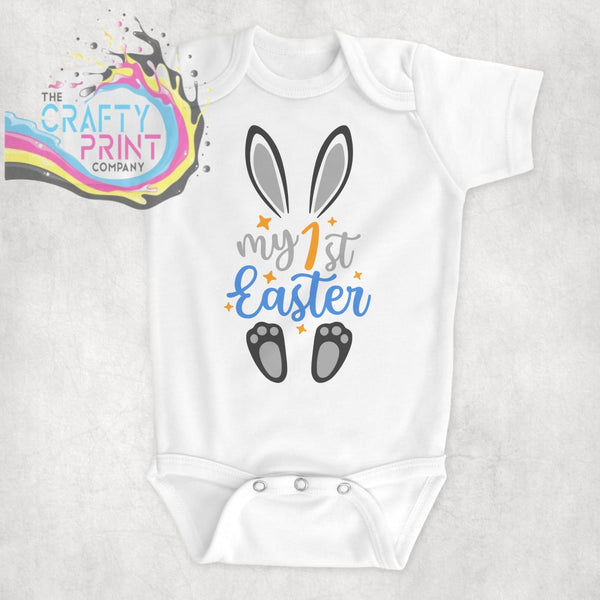 My 1st Easter Bodysuit - Blue - Baby One-Pieces