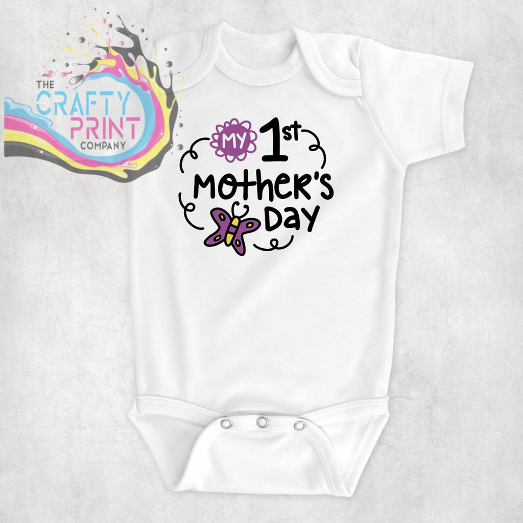 My 1st Mother’s Day Bodysuit - Baby One-Pieces