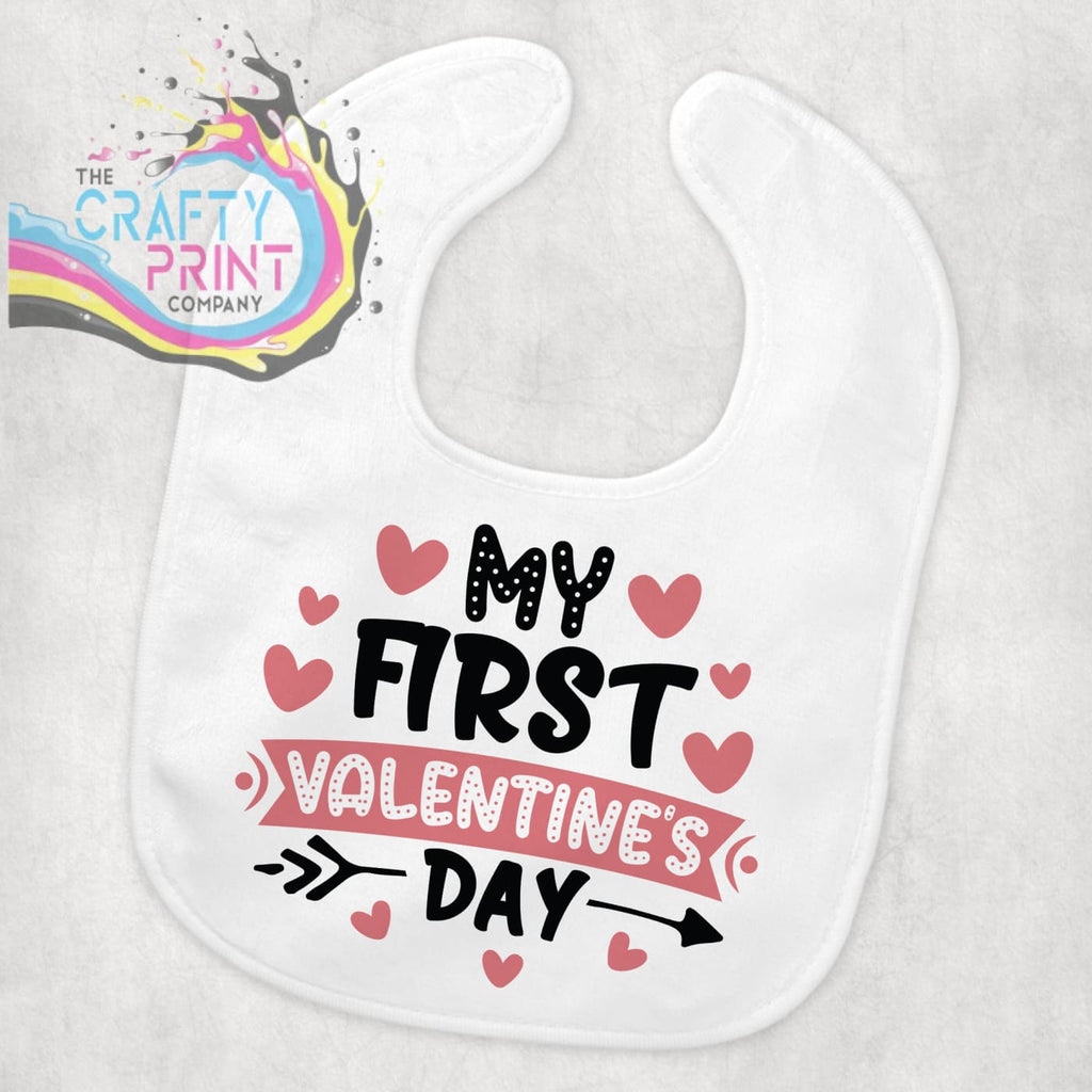 My First Valentine’s Day Baby Bib - & Toddler Clothing