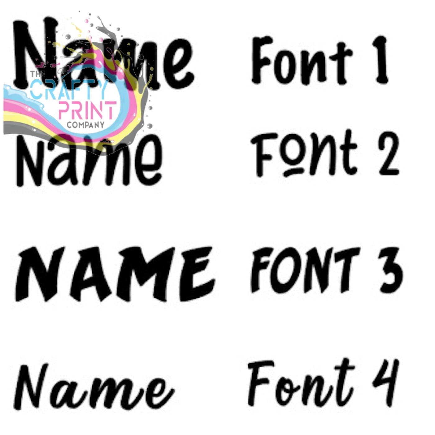 Name Personalised Bottle Vinyl Decal - Decorative Stickers