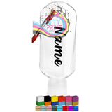 Name Personalised Vinyl for Hand Sanitiser Bottle Decal