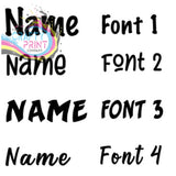 Name Personalised Vinyl for Hand Sanitiser Bottle Decal