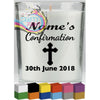 Name’s Confirmation Candle Decal Vinyl Sticker - Decorative