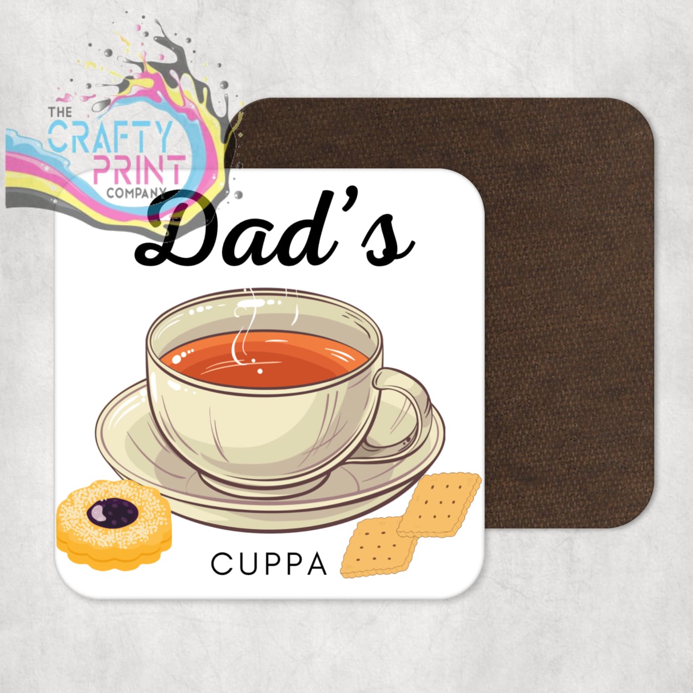 Name’s Cuppa Goes Here Personalised Coaster - Coasters
