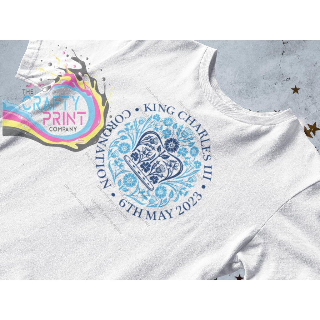 Official Coronation Logo T-shirt - English / Blue - Shirts