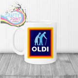 Oldi Mug - White Handle & Inner - Mugs