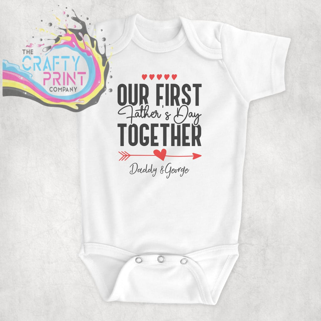 Our First Father’s day together Bodysuit / Vest - Baby