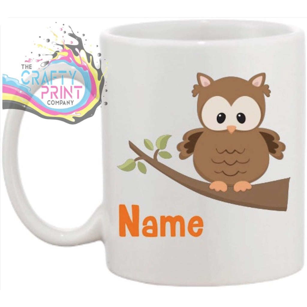 Owl Personalised Mug - Mugs