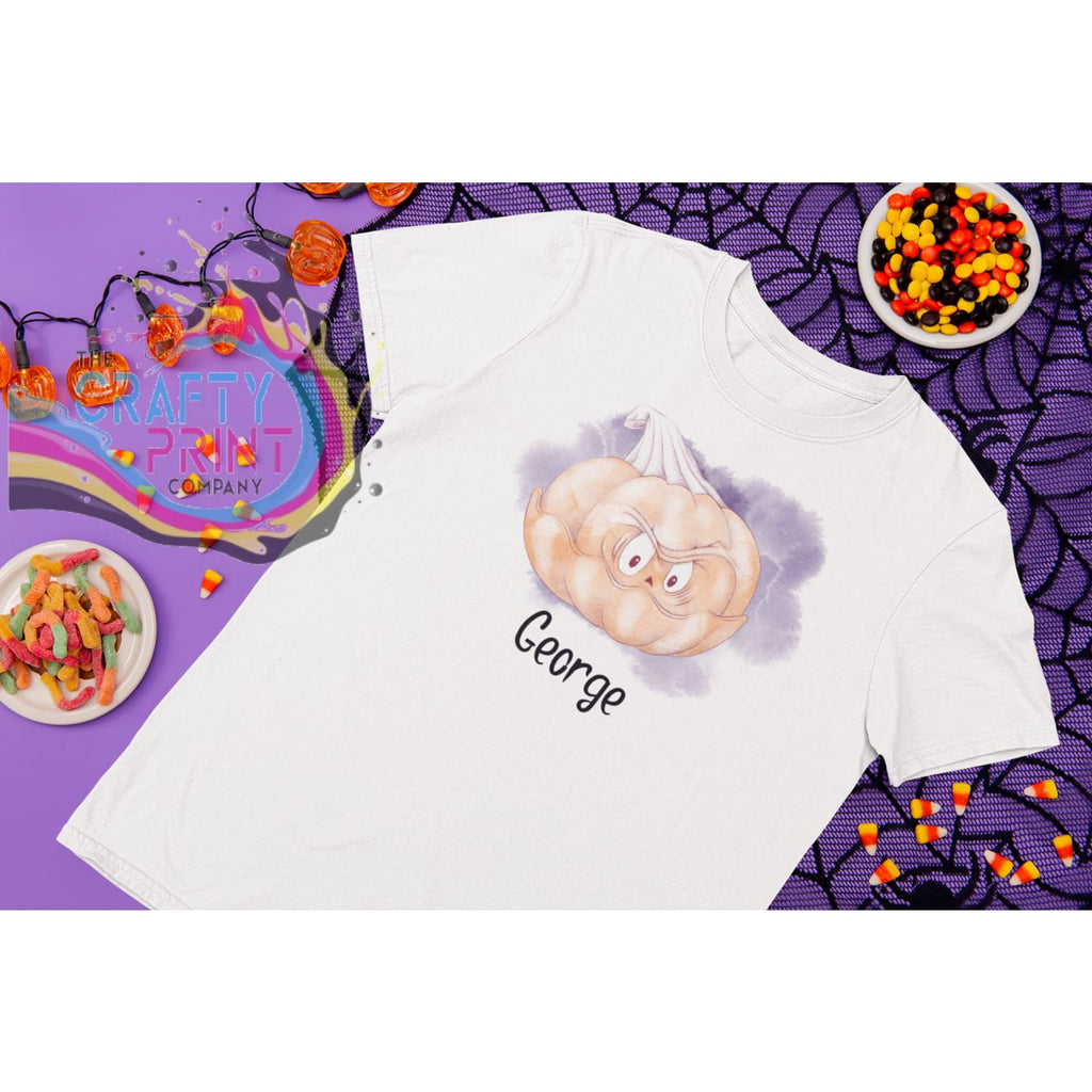 Personalised Halloween Pumpkin Face Children’s T-shirt -