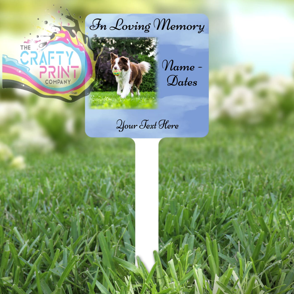 Personalised In Loving Memory Dog / Cat Memorial Grave
