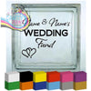 (Personalised) Wedding Fund Vinyl Decal Sticker