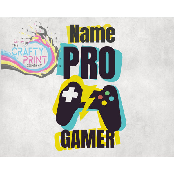 Pro Gamer Personalised T-shirt - Shirts & Tops