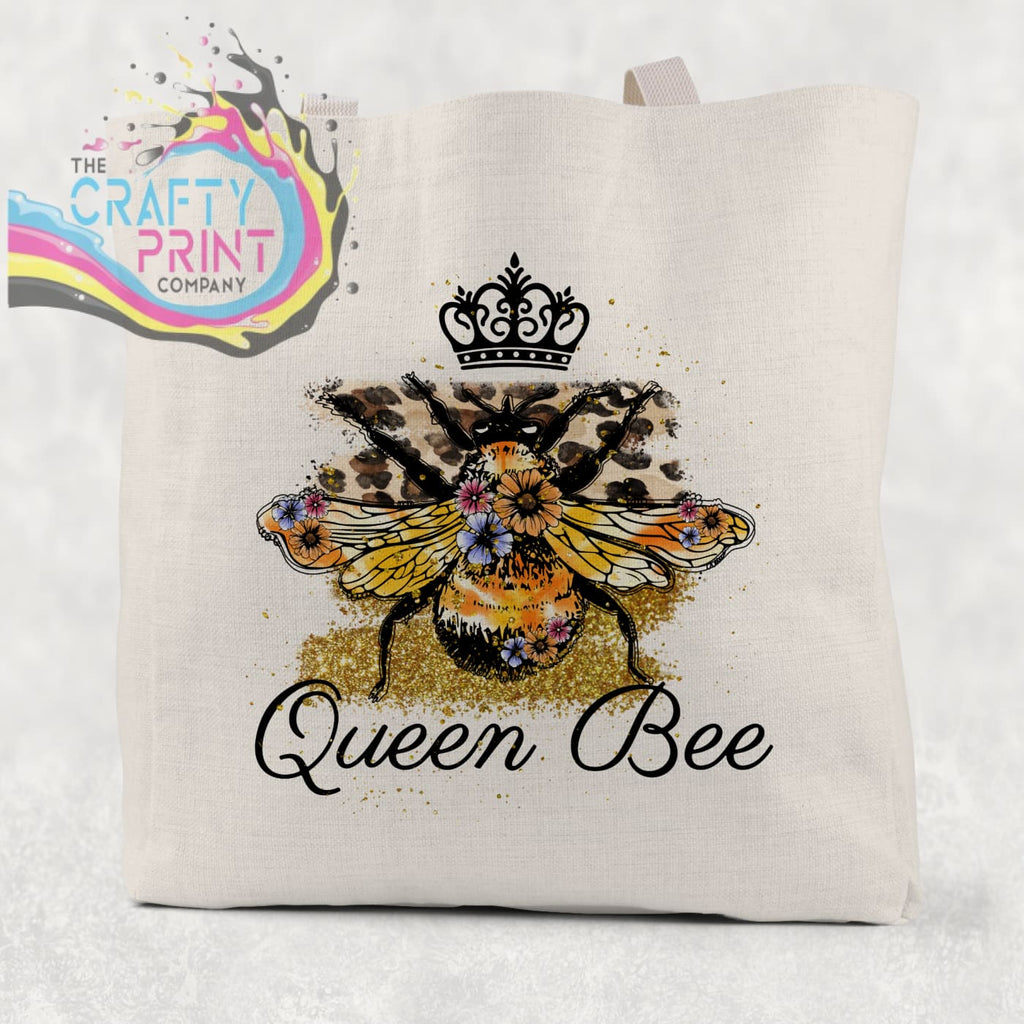 Queen Bee Cotton Tote Bag - Shopping Totes