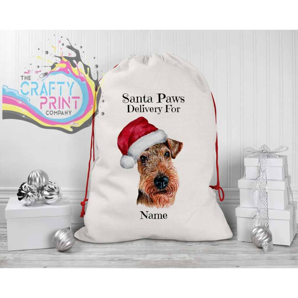 Santa Paws Delivery For Airedale Terrier Personalised
