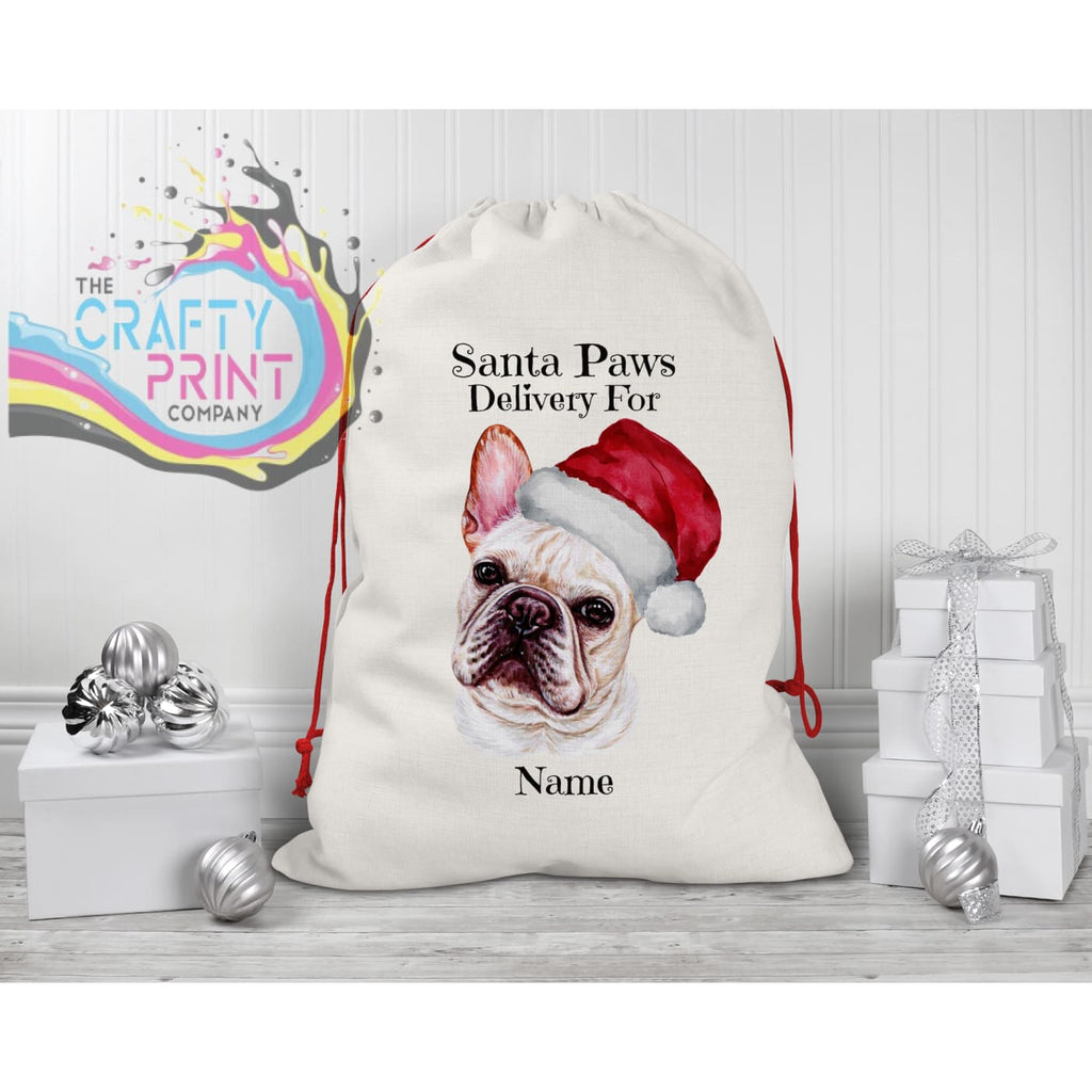Santa Paws Delivery For French Bulldog Personalised
