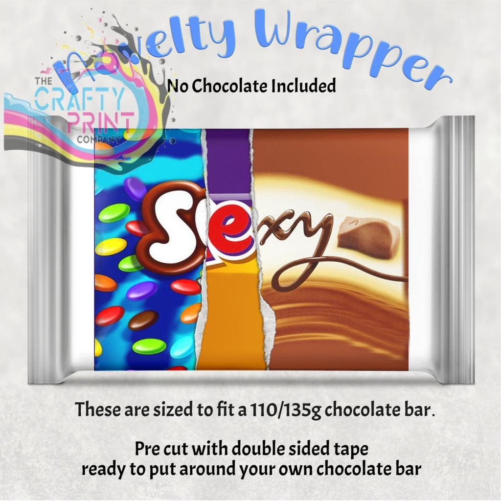 Sexy Chocolate Bar Wrapper - Gift Wrapping