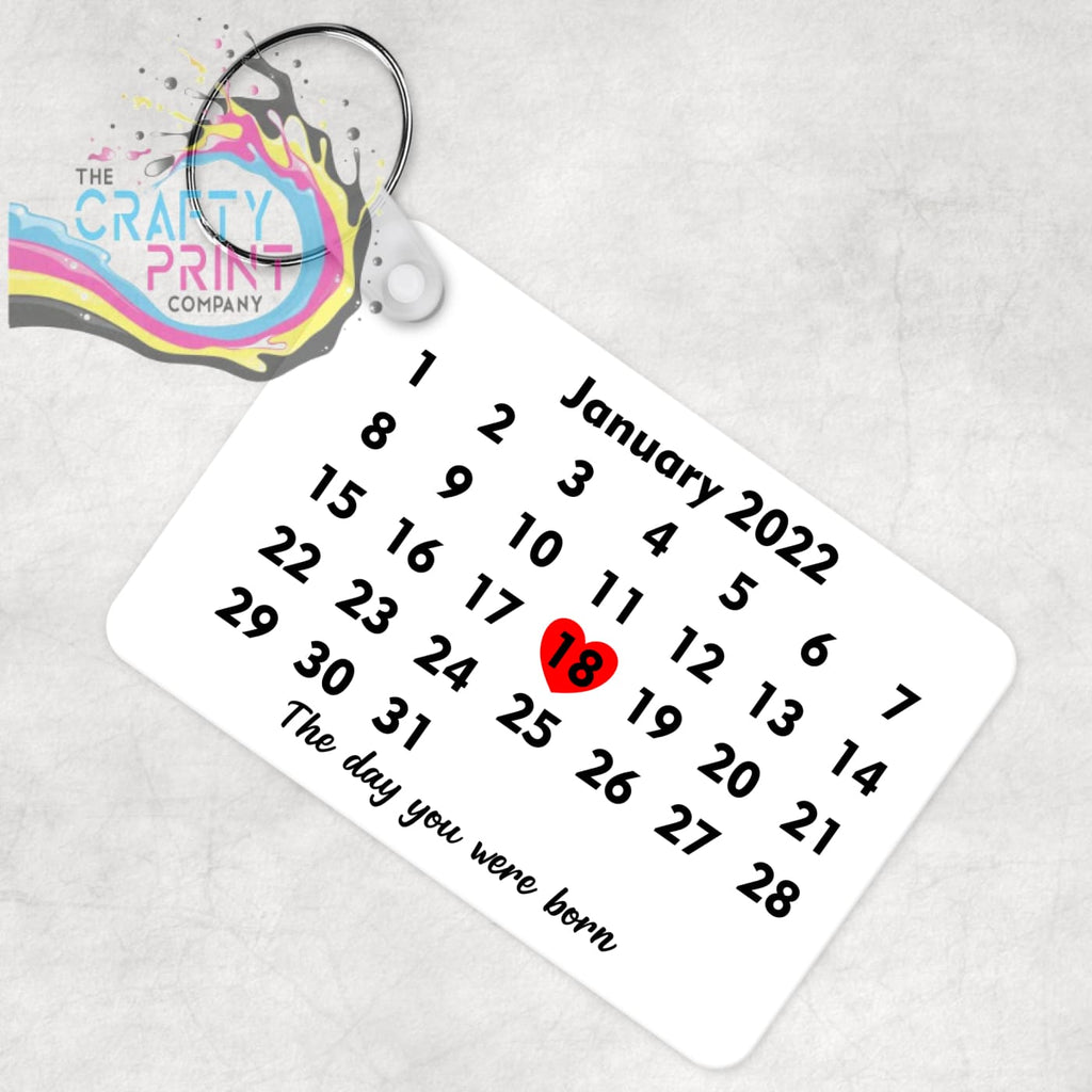 Special Date Keyring - Keychains