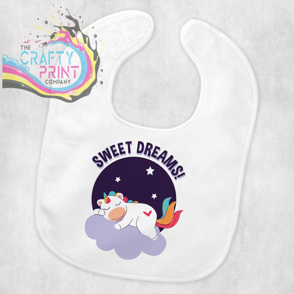 Sweet Dreams Unicorn Baby Bib - & Toddler Clothing
