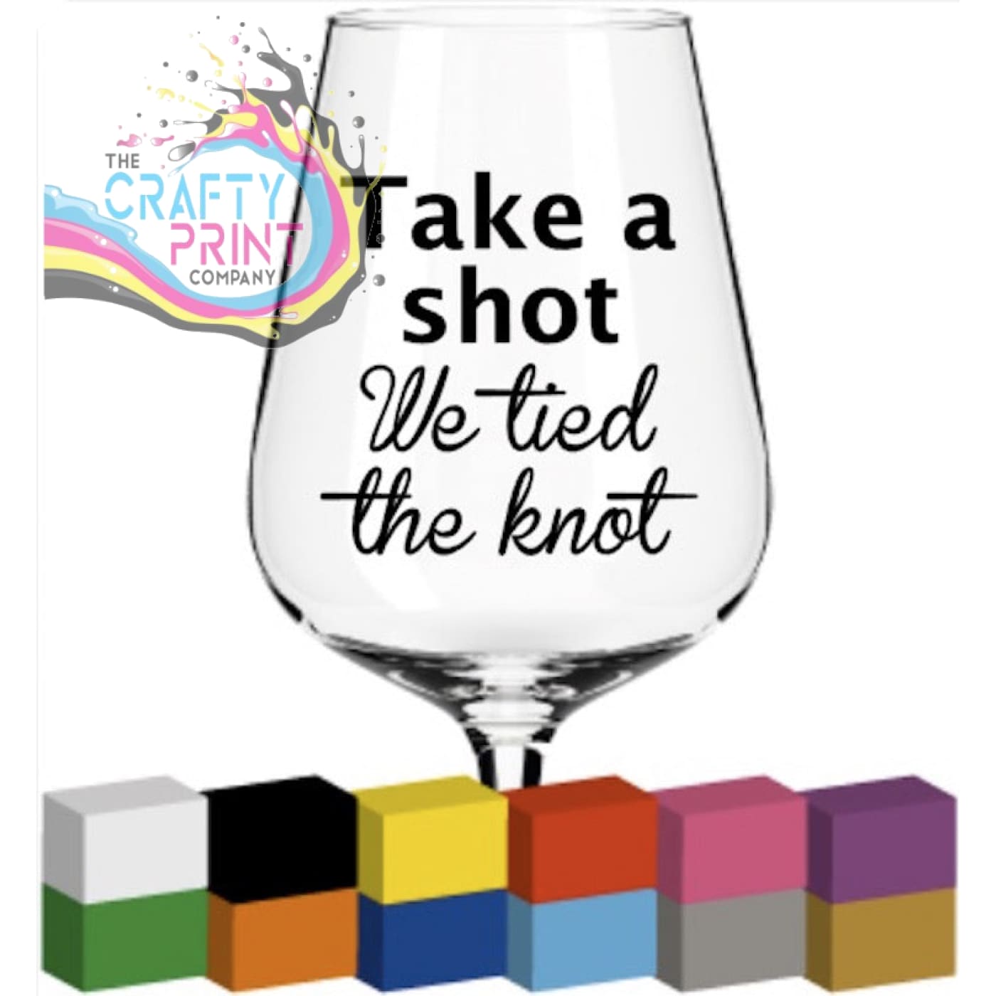 Take a shot Glass / Mug / Cup Decal - Decorative Stickers