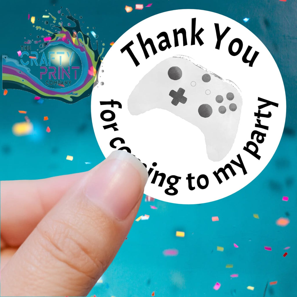 Thank You Xbox Controller Printed Sticker - Decorative