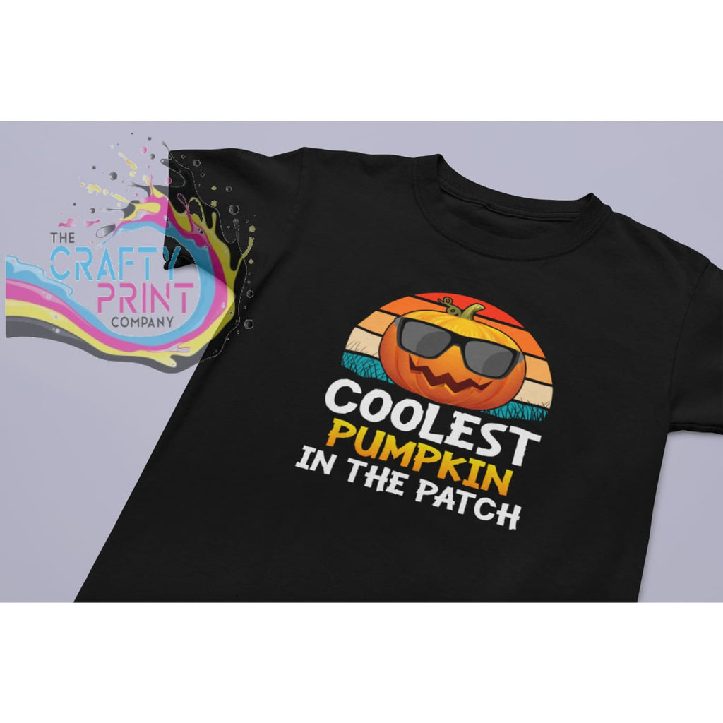 The Cutest Pumpkin in the Patch Children’s T-shirt - Black /