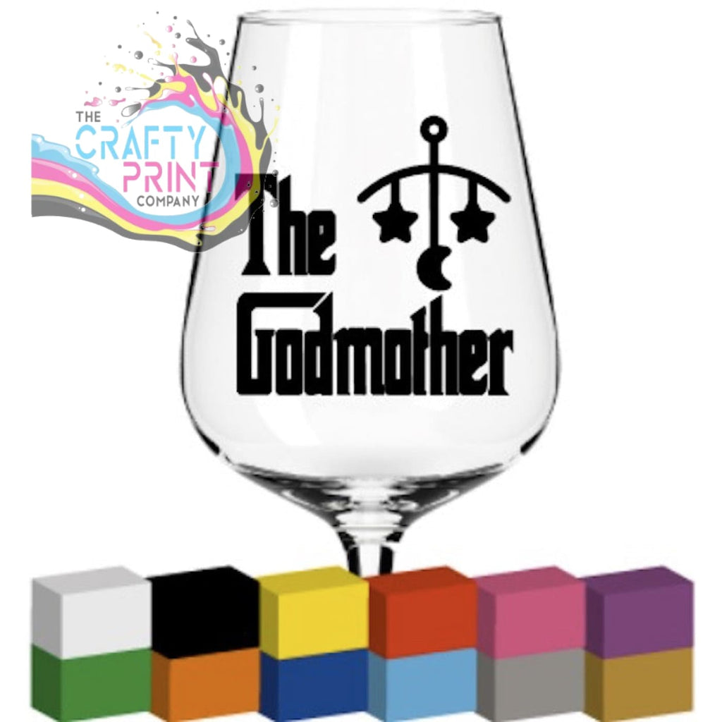 The Godmother Glass / Mug / Cup Decal / Sticker - Decorative