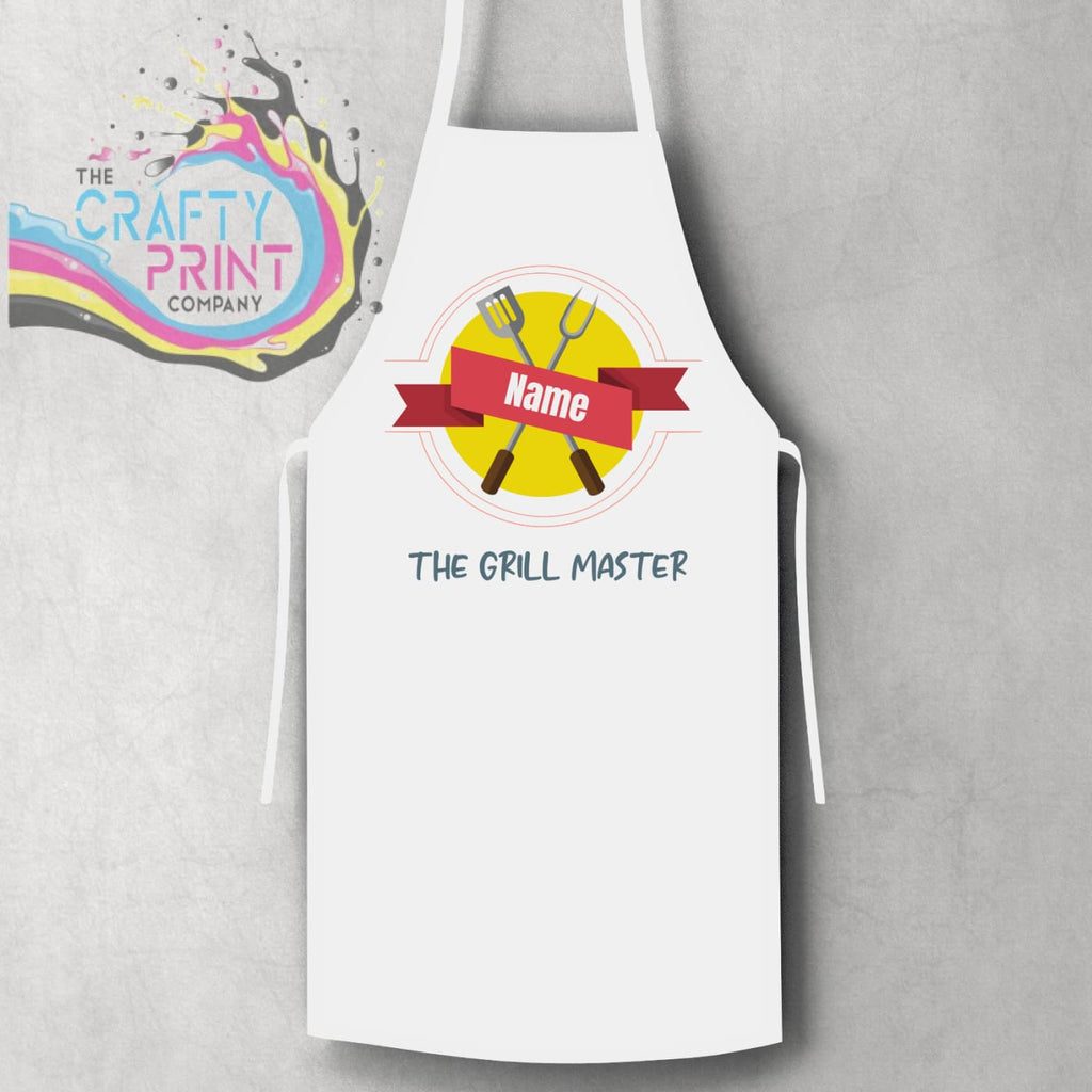 The Grill Master Personalised Apron - Aprons