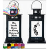 This Candle Burns in Loving Memory of Personalised Lantern